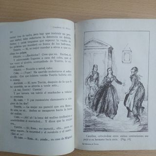 La hermana de Tontín libro de bolsillo antiguo