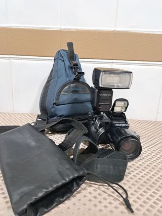 Cámara fotos reflex olimpus