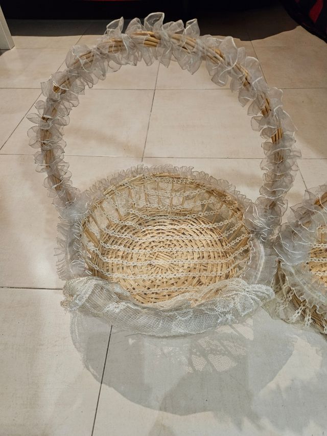 CESTOS REGALO DE BODAS ( REALIZADO A MAN