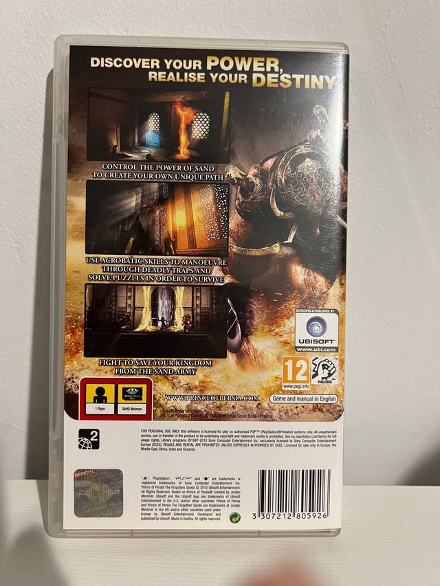 Prince of Persia The Forgotten Sands