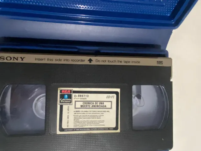 VHS películas