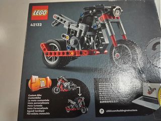 Lego Technic 42132 Moto Chopper nuovo sigillato