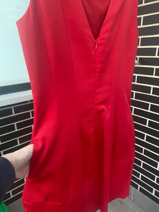vestido rojo fiesta