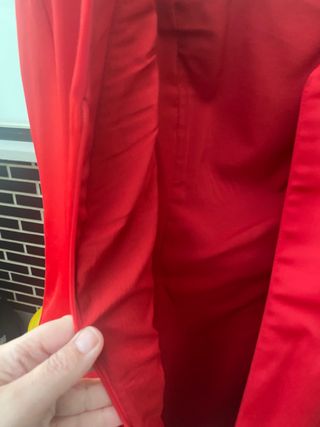 vestido rojo fiesta