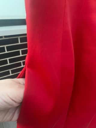 vestido rojo fiesta