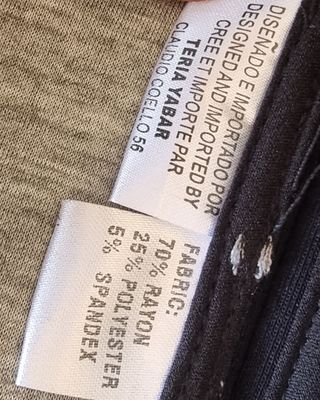 Vestido rayas evento Teria Yabar