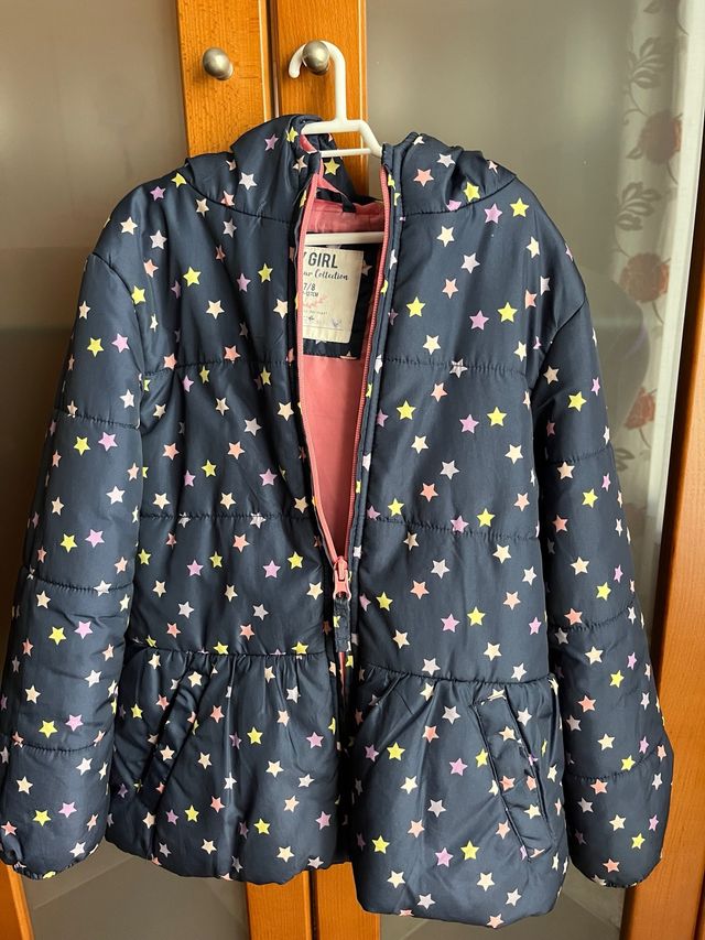 abrigo de niña talla 7-8