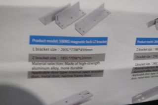 Perfil em Z para ventosa  YF-500ZL