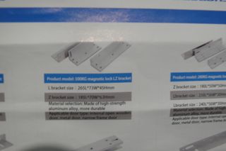 Perfil em Z para ventosa  YF-500ZL