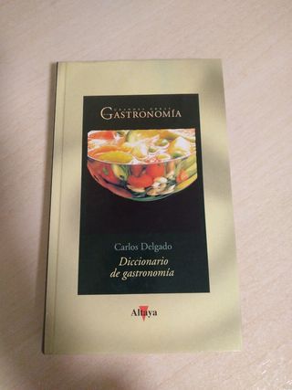 Diccionario de gastronomia