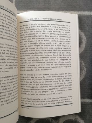 Edurne y 19 relatos cortos confinados