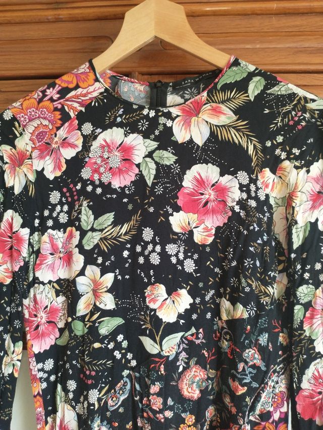 Vestido MIDI boho chic Zara Woman  T. S