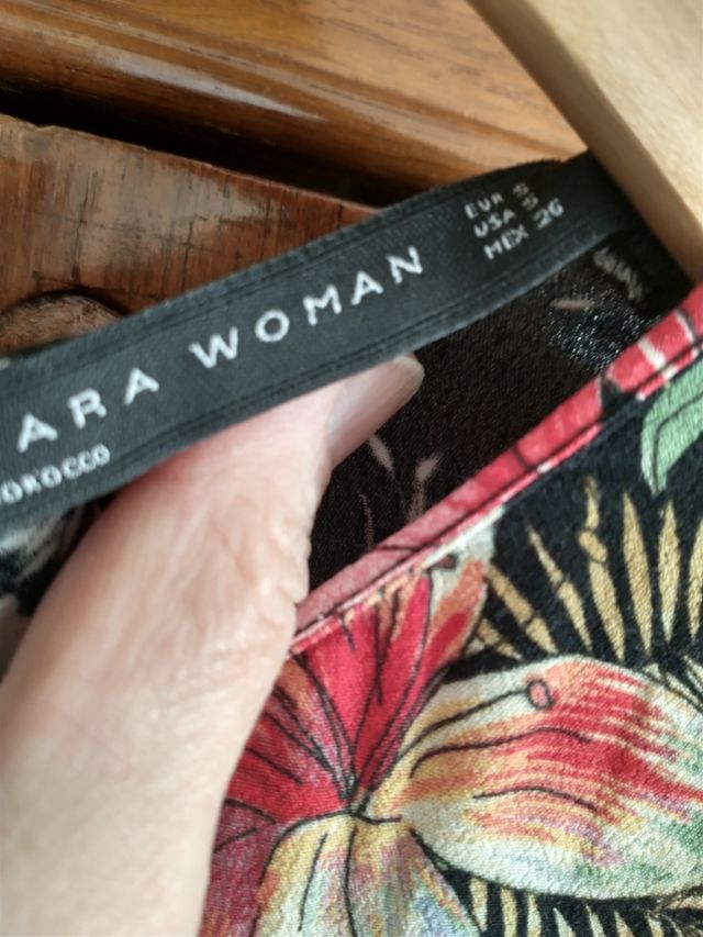 Vestido MIDI boho chic Zara Woman  T. S