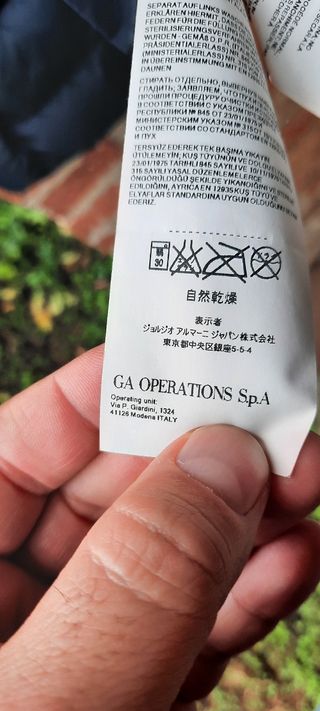 Giubbotto bambina Armani