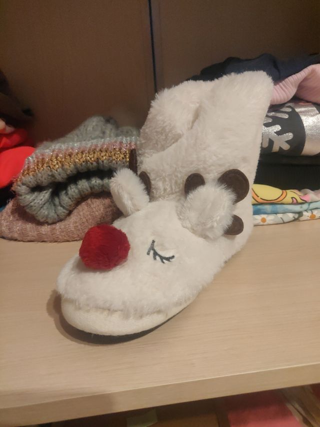 Zapatillas navideñas Número 30