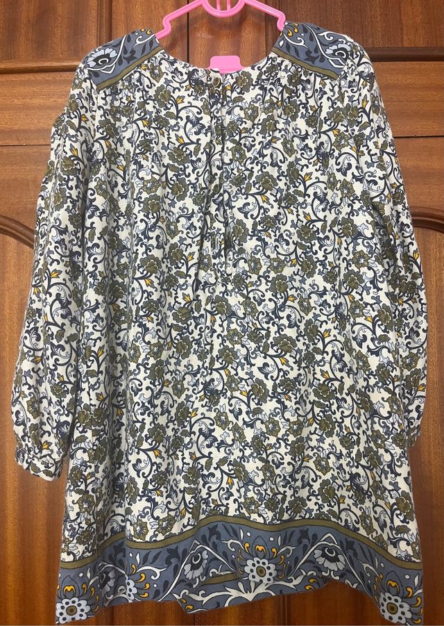 vestido infantil zara
