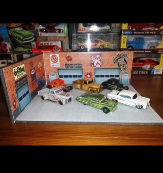 Diorama coches