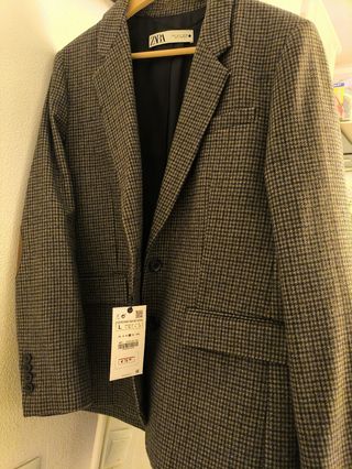 Abrigo de lana nuevo de Zara