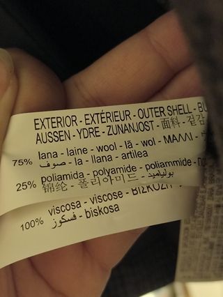 Abrigo de lana nuevo de Zara