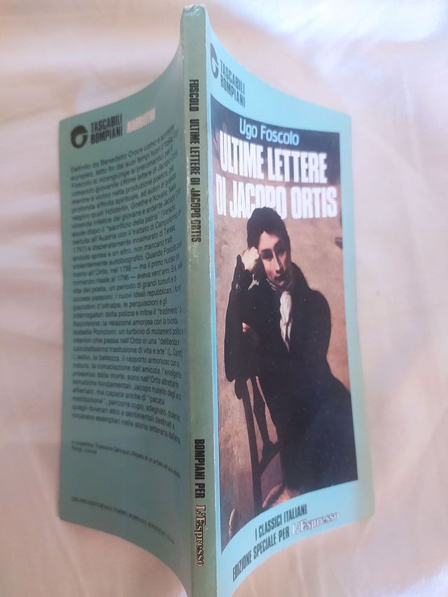Ultime lettere di Jacopo Ortis di Ugo Foscolo