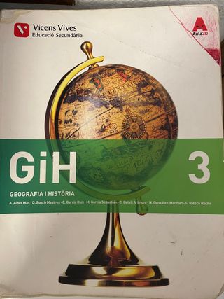 Libro: GiH Geografia i Història 3