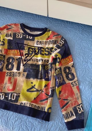 maglione guess multicolor 10 anni