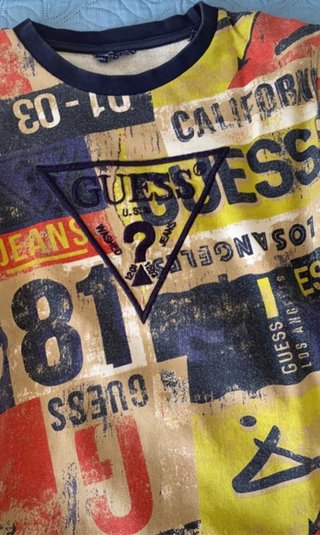 maglione guess multicolor 10 anni