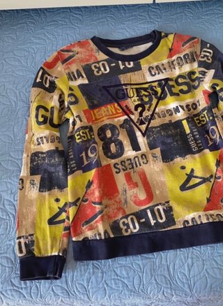 maglione guess multicolor 10 anni