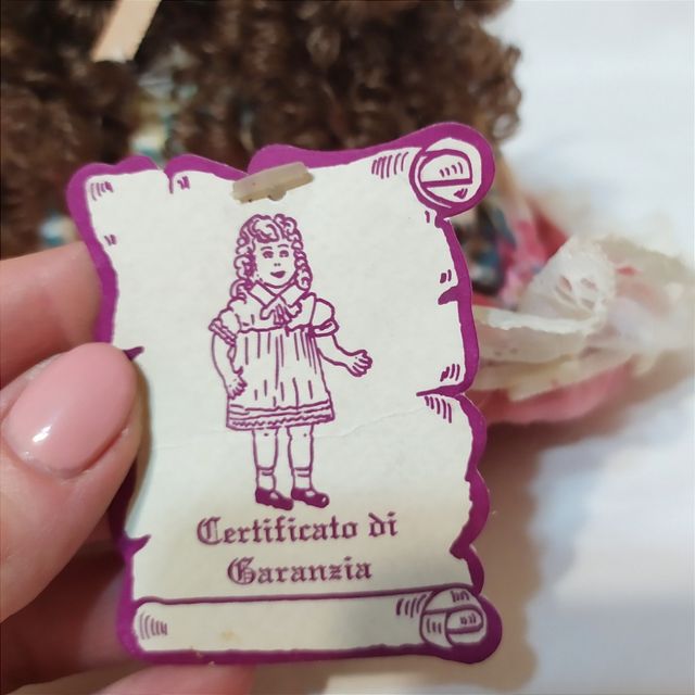 Bambola porcellana Capodimonte