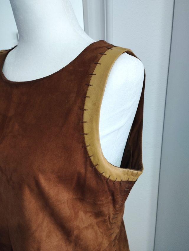 Vestido de ante Morgan 🤎