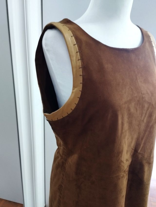 Vestido de ante Morgan 🤎