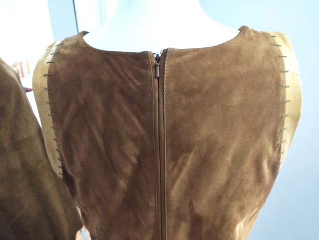 Vestido de ante Morgan 🤎