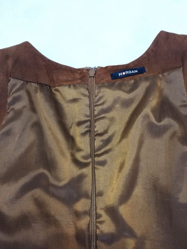 Vestido de ante Morgan 🤎