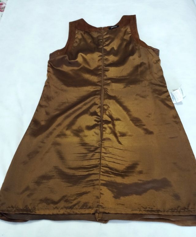 Vestido de ante Morgan 🤎