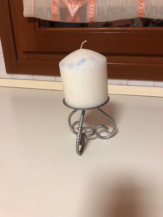 Candela e porta candela