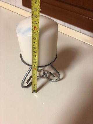 Candela e porta candela