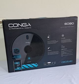Cecotec Robot Aspirador y freg Conga 6090 Ultra