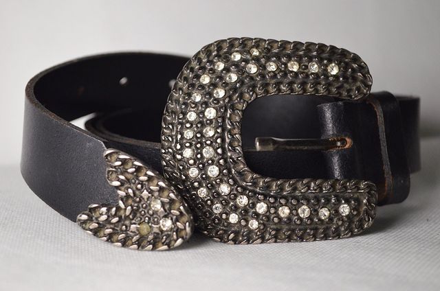 Cintura con strass