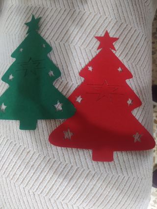 Funda de cubiertos Navidad