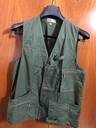 giubbotto smanicato da pesca 