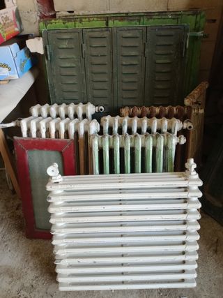 Radiadores hierro fundido antiguos