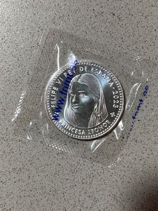 Moneda 40€ España Princesa Leonor 2023