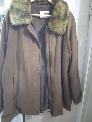 Chaqueta ante talla grande