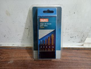 Juego de brocas vidrio
