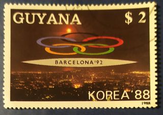 SELLOS GUYANA OLIMPIADAS