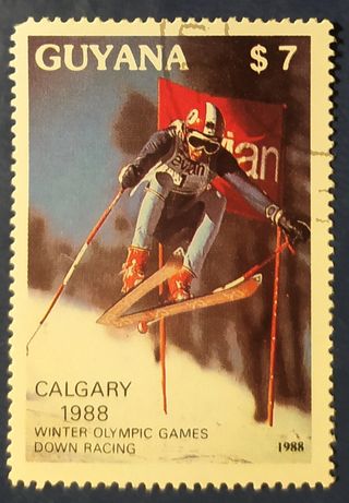 SELLOS GUYANA OLIMPIADAS