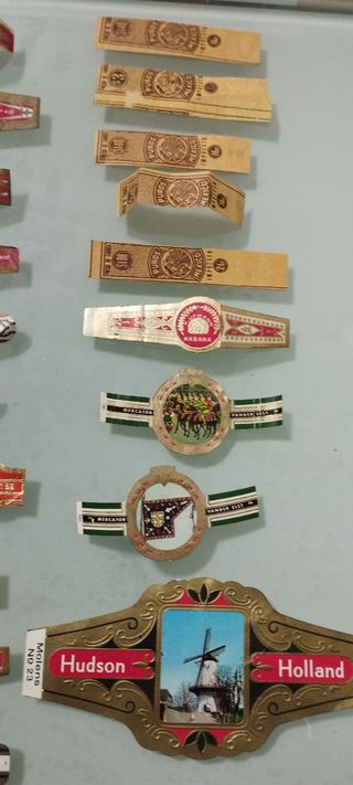 Vitolas de puros.