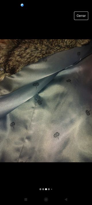 Abrigo de pelo vintage en muy buen  estado