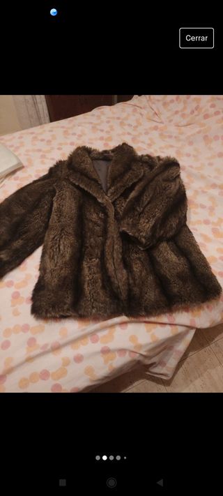 Abrigo de pelo vintage en muy buen  estado