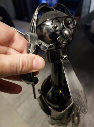 Porta bottiglie artigianale 